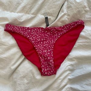 red reversible bikini bottoms!